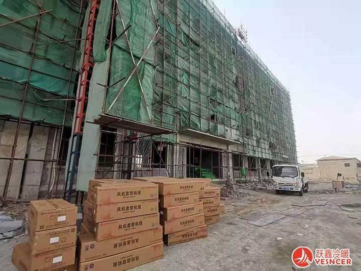 任丘長洋淀學(xué)校_臥式暗裝風(fēng)機盤管