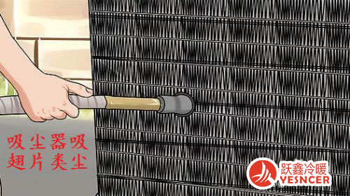 風(fēng)機(jī)盤管、翅片等外露部位的清洗